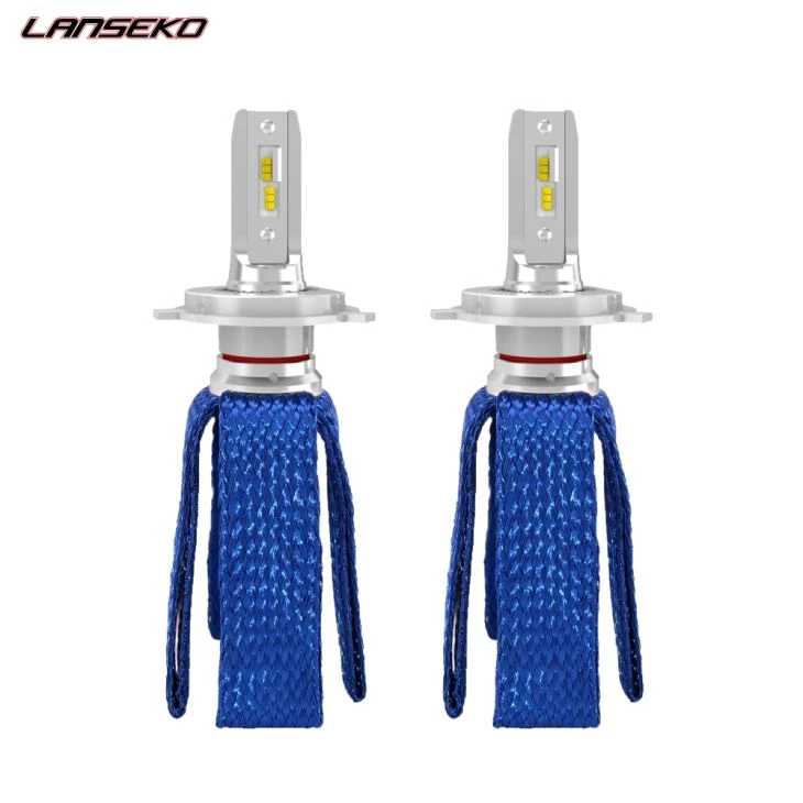 Bộ bóng đèn pha LED xe máy 5S Plus H4