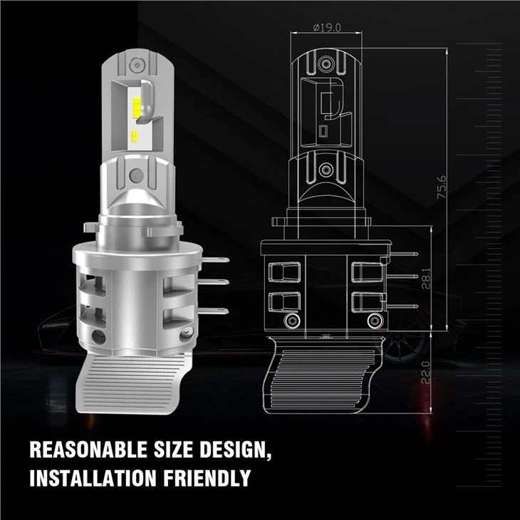 Canbus H15 Led Headlight Conversion Kit