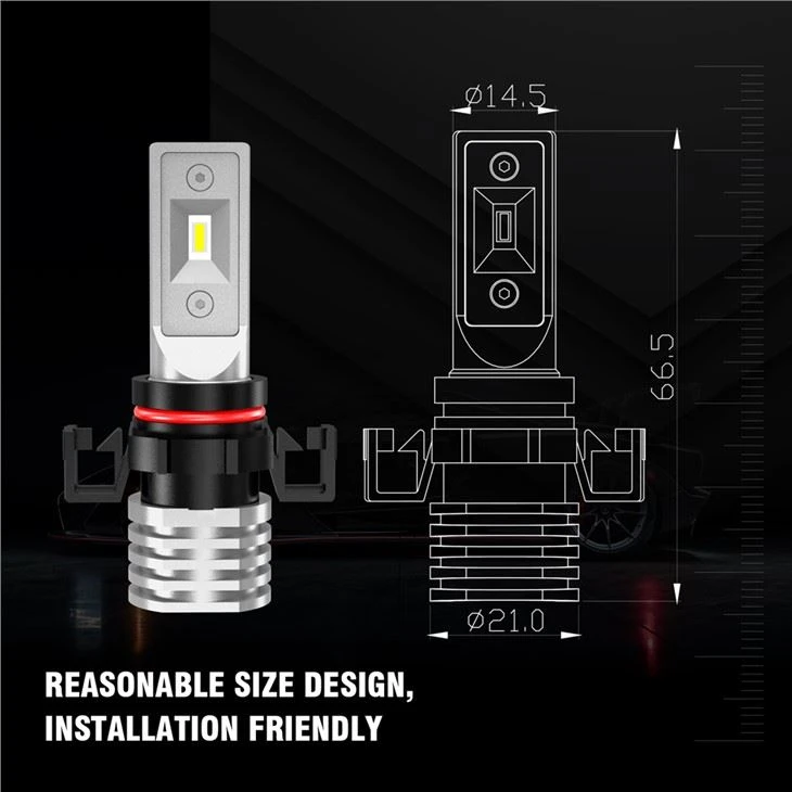 Custom Automotive LED Headlights V10P 5202
